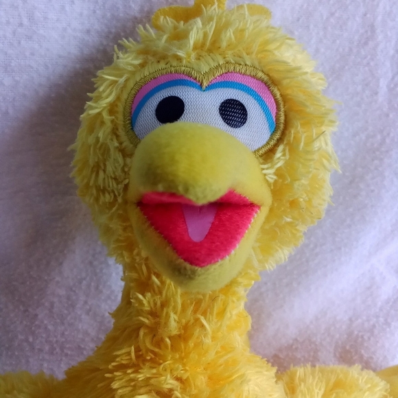 Sesame Street 10" Big Bird Hasbro Plush - Picture 3 of 5